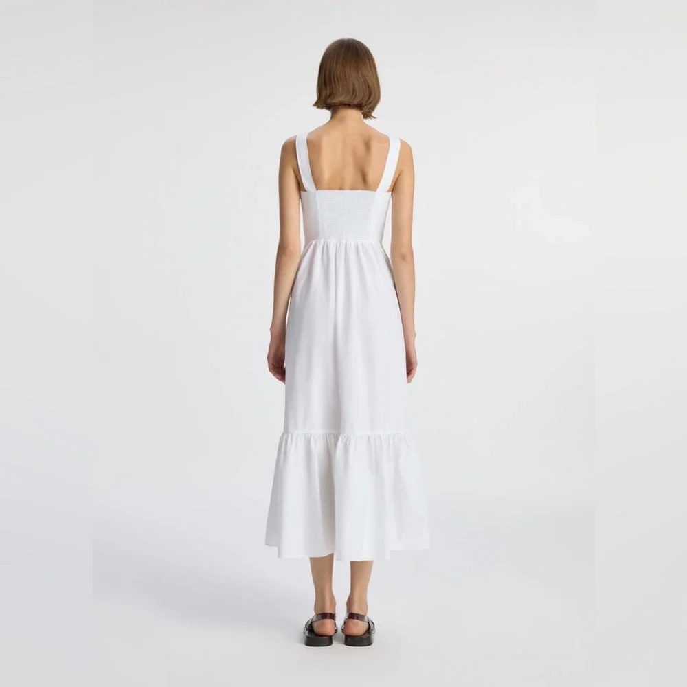 A.L.C Lilah II Cotton Midi Dress, Size 0, BRAND NEW, $495